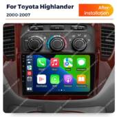 适用于46355TopyotaHighland0er200 2007汉兰达车载卓安导航仪car