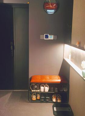 体意北欧入门换凳家用门口简约鞋柜坐凳一创长条凳可坐网红鞋CVRi