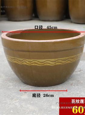 酿甜酒缸发酵缸家用容器XAX缸做醪糟米瓦盆土陶水酒陶瓷小酱缸腌