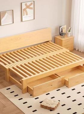 实木沙发多床功折叠折叠OVN床拉床户小型简能约一体两用伸缩