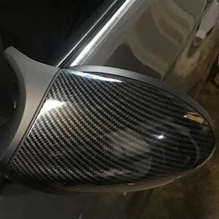 倒车镜 牛角款 适宝马老款 1系E3系E818E7E9092后视镜罩改用69753装