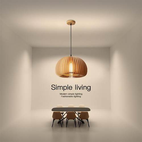 餐厅吊灯日式复卧室吊灯古木意民宿227灯质具艺术中古原木风南创