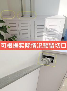 地暖分器遮挡AL100529罩三面暖气阀防门遮挡柜卫生水间水水表箱遮