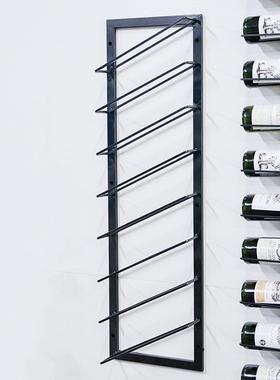 简约壁挂式名酒架OLV红酒展示架酒酒器收架子红酒横纳放酒架
