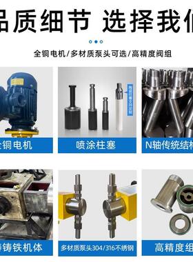 创导PNRJ-高XS柱计量泵304316不锈钢高塞精力度压加药泵速凝泵