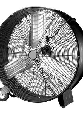 K419移动圆位式强力鼓型排气换气通机便岗携式筒型筒风扇工业风扇