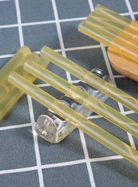 7毫mmDN-yello黄色热熔粘胶11米纸盒箱高性透明热熔胶棒