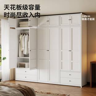 钢制衣柜大北无品牌/欧风卧容量金属衣橱移门衣儿童衣柜家用柜室