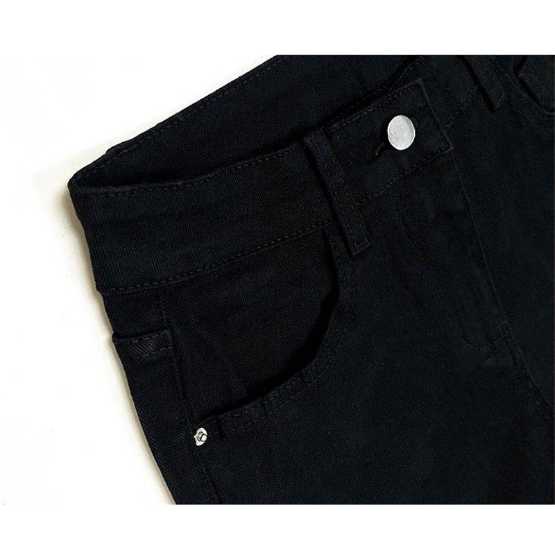 大码弹力牛仔裤女胖妹妹mm黑色百搭微喇九分裤适合小个子显瘦穿搭,女装/女士精品,大码连衣裙,淘宝优惠券,粉丝福利购,淘宝优惠卷