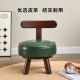实木旋转椅简约软包靠背凳家用客厅茶几凳换鞋 凳小椅子小孩子学习