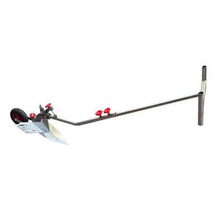 新款人力手拉犁开沟器小型农用开沟犁微耕起垄铧式犁耕地起垄机