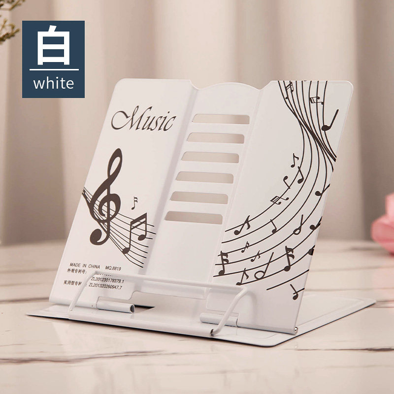 桌面看谱架乐谱便携曲谱萨克斯长笛单簧管小号乐器配件通用歌谱台