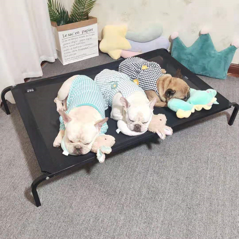 狗窝四季通用狗垫子可拆洗夏季宠物行军床离地防潮中大型犬狗狗床