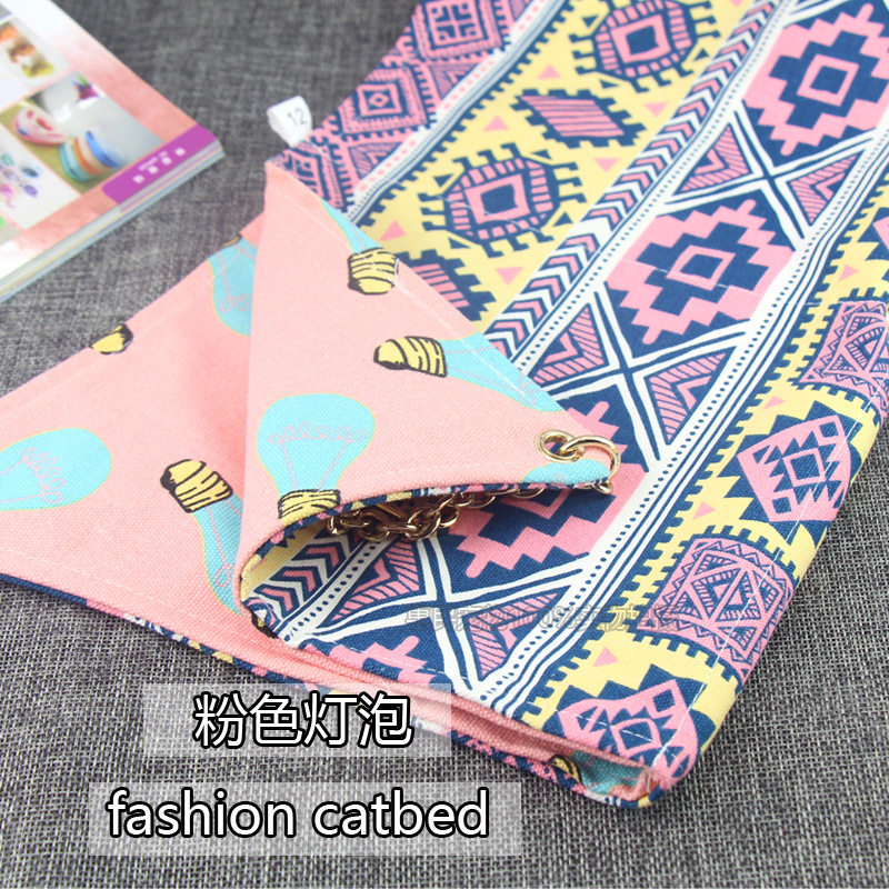 宠物猫咪吊床挂式加厚优质双层帆布挂笼秋千猫睡袋猫窝四季秋用品