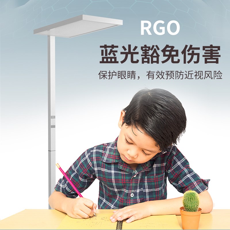 大脸书瞳贝发知乐立式落地护眼学习益光谱白熊落地灯儿童阅读灯专