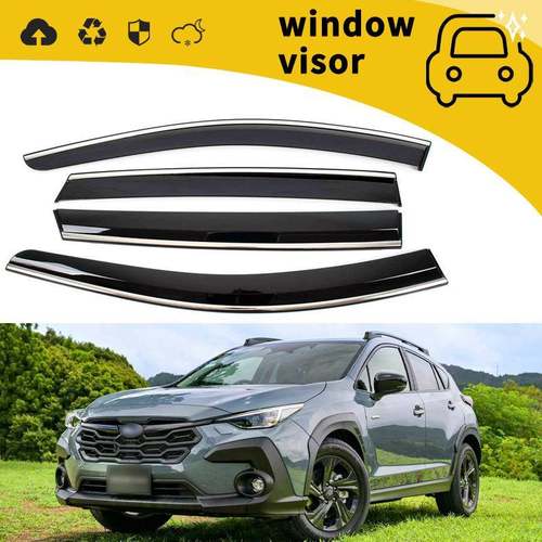 适用09-24款斯巴鲁傲虎旭豹雨挡车门晴雨挡车窗雨眉挡雨板改装饰