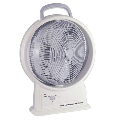 直销SUNCA新佳295A充电风扇家用宿舍应急交直流12寸户外便携