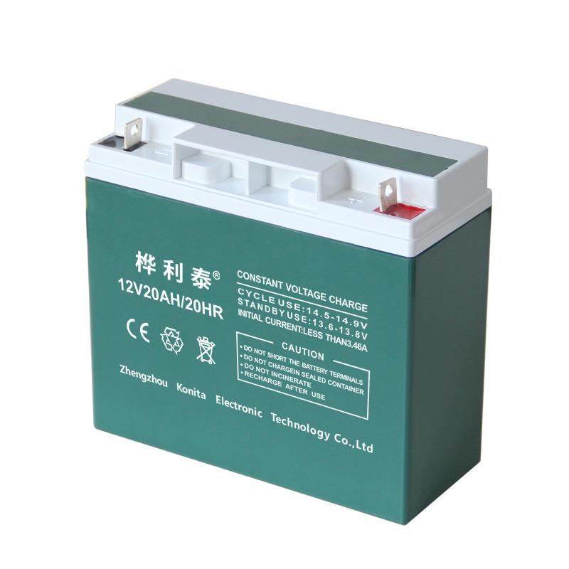 工厂12V20AH免维护蓄电池太阳能储能蓄电池12V蓄电池