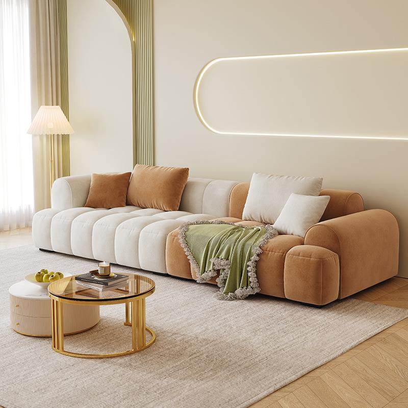 现代简约科技绒布艺沙发小户型奶油系客厅三人位网红豆腐块沙发,节庆用品/礼品,新娘配件,淘宝优惠券,粉丝福利购,淘宝优惠卷