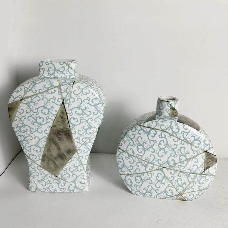 新中式家居装饰品插花玄关客厅摆件复古文艺创意水培陶瓷花瓶,机械设备,其他机械设备,淘宝优惠券,粉丝福利购,淘宝优惠卷