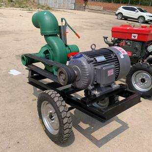 200型大口径8寸抽水泵单缸柴油动力混流泵农用浇灌使用排水泵