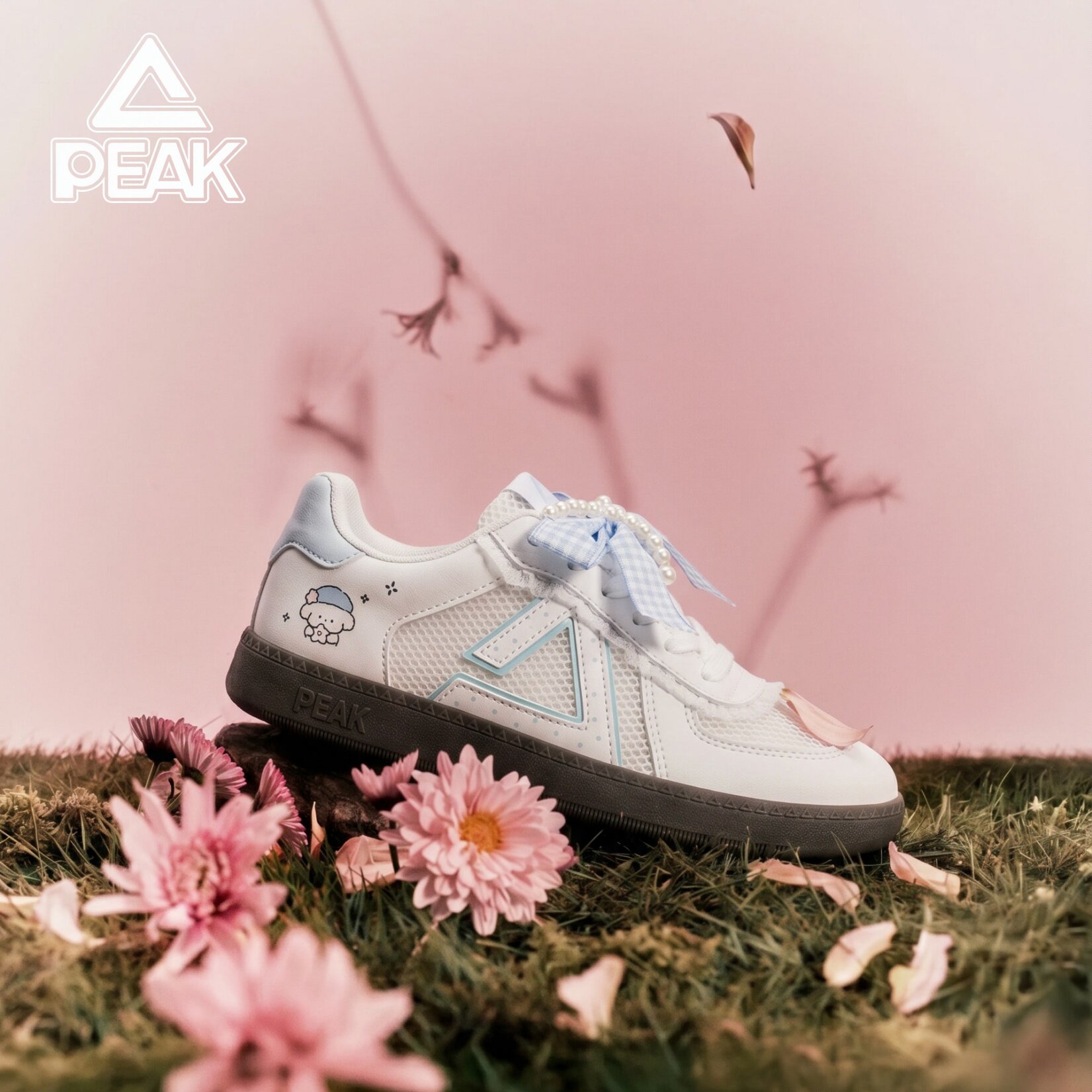 Peak/匹克珍珠德训鞋夏季童网面透气运动休闲运动板鞋新款鞋子女