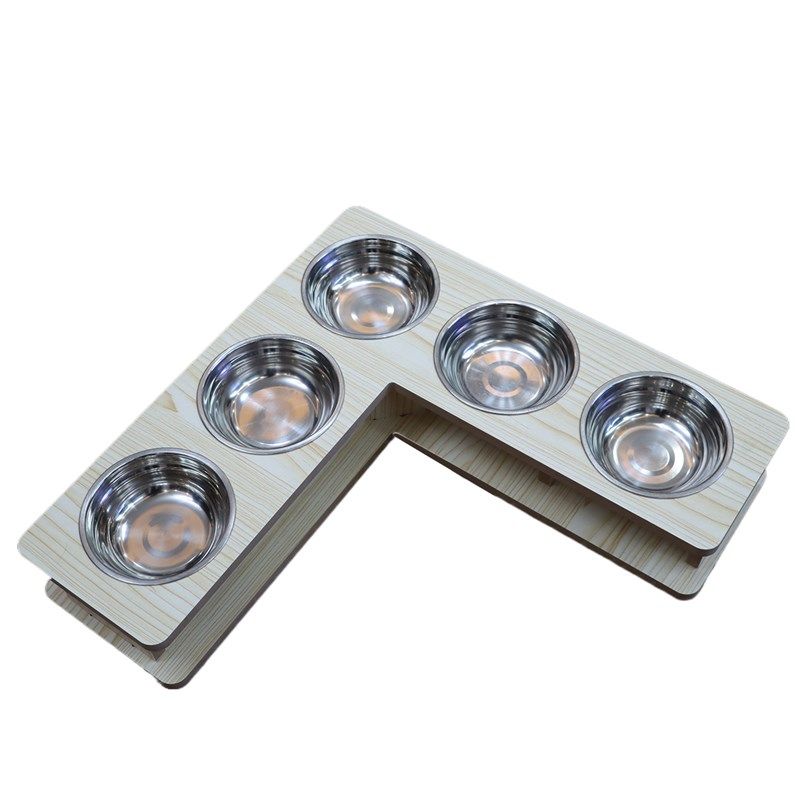 猫碗猫食盆陶瓷宠物碗猫咪兔兔饭碗喝水一体式猫狗水碗用品防打翻