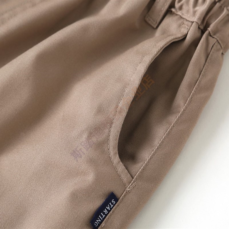 南京市浦口实验小学贵族英伦学院校服小学生夏装卡其短裤