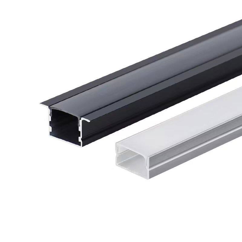 led线性灯铝型材灯槽嵌入式灯带明装暗装氛围灯吊顶u型铝槽线条灯
