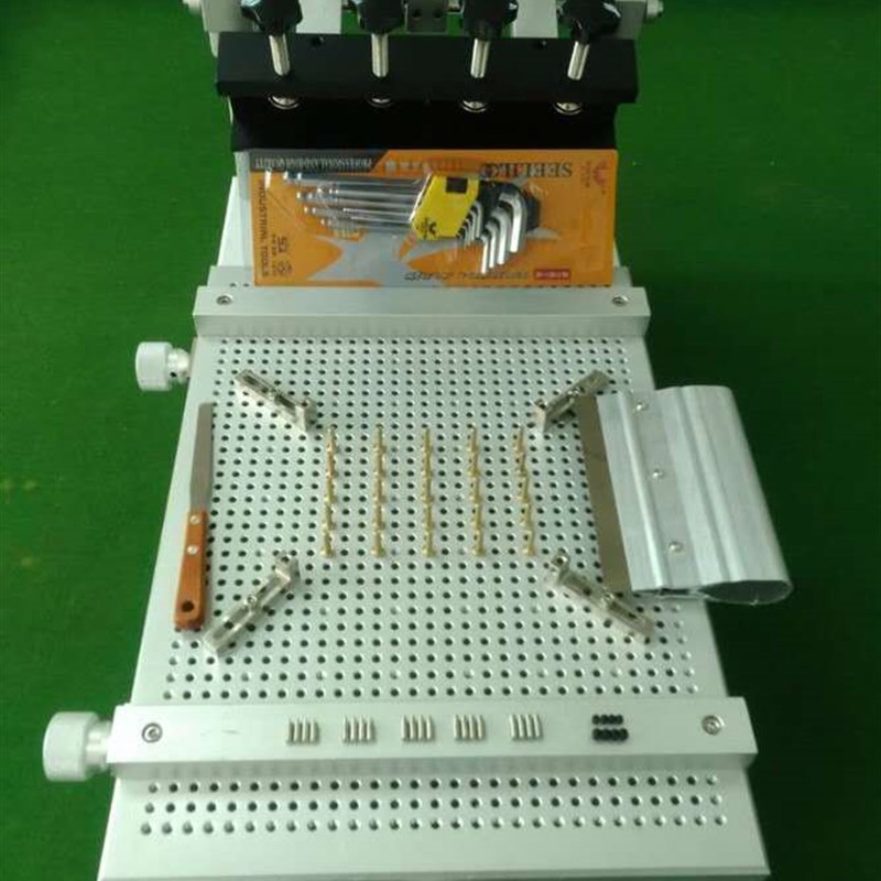 高精密丝印台手动挂锡台普通小型锡膏印刷台400*600 1200*400尺寸