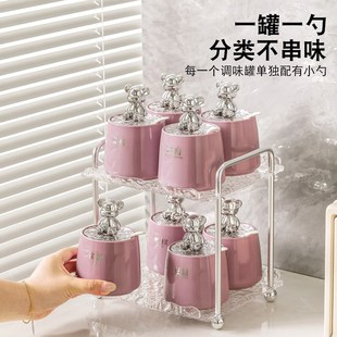 小野高颜值调味罐套装陶瓷盐罐家用调料油盐酱醋瓶罐组合装辣椒罐