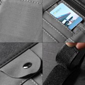 汽车遮阳板收纳多功能车载眼镜夹架车内驾驶证包票据卡片夹收纳袋