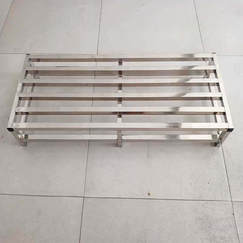 不锈钢花盆鱼缸底架米面汤桶垫高木柜防潮置物架冰箱柜机托底底座