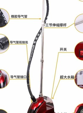 捷立挂烫机H508商用大功率2000W烫衣服家用小型大蒸汽电熨斗包邮