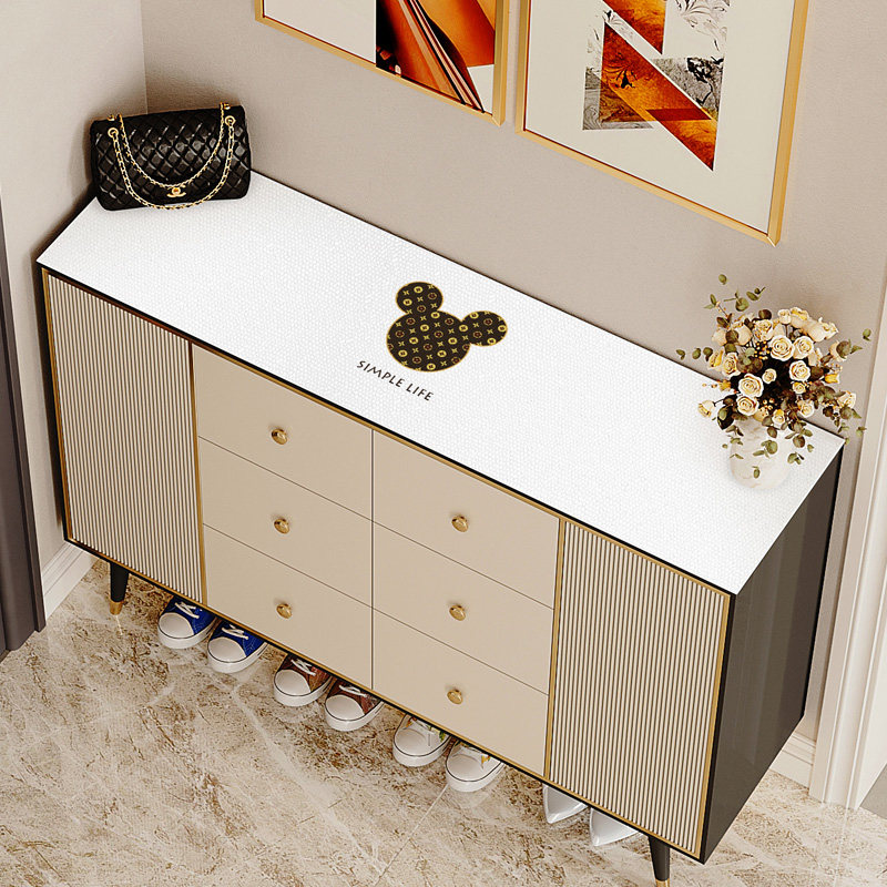 鞋柜垫子台面保护垫 皮革桌布电视柜桌布防水防油免洗盖布pvc桌垫,居家布艺,桌布,淘宝优惠券,粉丝福利购,淘宝优惠卷