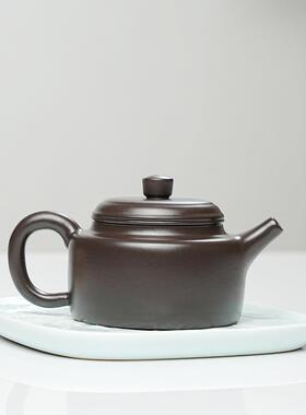 泥德钟壶中式礼单VCA壶茶纯手工黑原矿泡品壶茶具宜兴紫砂壶