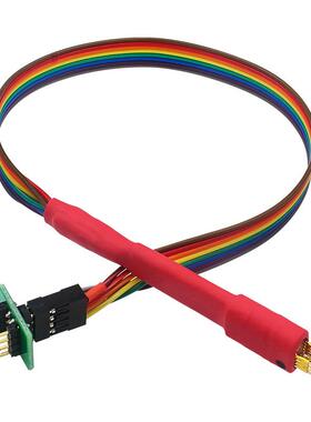 芯片烧录探针Sop8贴VER烧片录探针flash弹簧针录erepom探烧针烧录