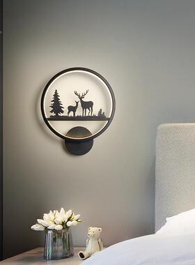 灯景卧壁室客厅背墙灯具现代简约轻奢楼梯68792过创意灯墙道壁灯