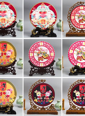 活性炭雕工艺品兔年新品摆件礼物风水摆件家居办公装饰乔迁伴手礼