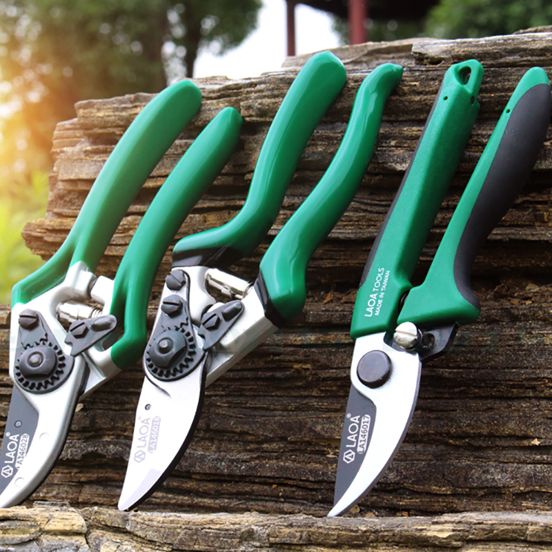 老A 多功能8寸园艺剪树枝剪果枝剪园林剪修枝剪子摘果剪刀家用剪