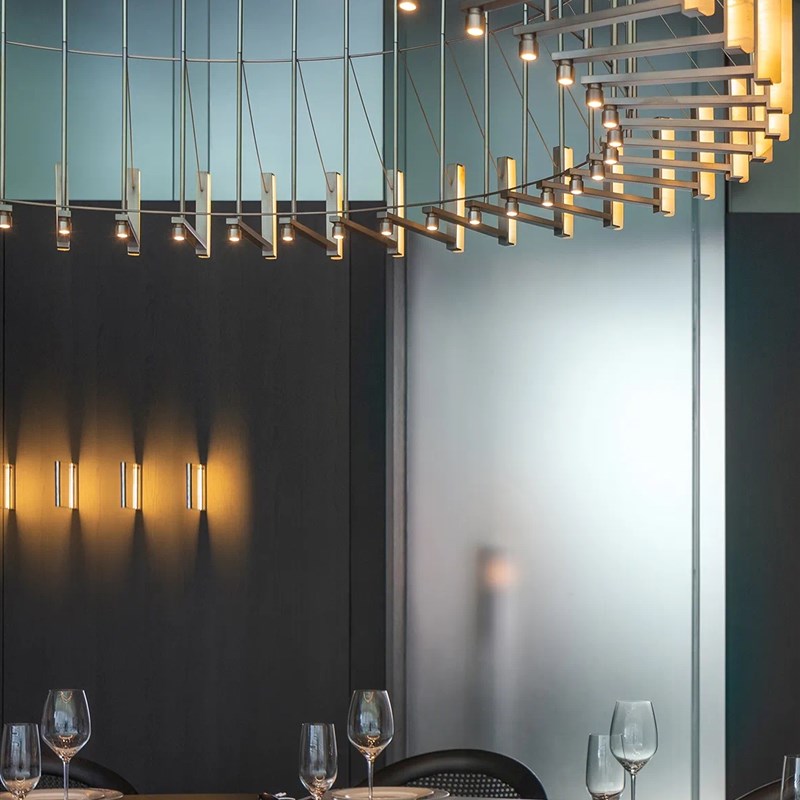 高品质酒店工程艺术定制餐厅包厢吊灯大堂样板间别墅设计师灯具