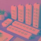 自接线USB多用功能不带线插座多孔家用插排插线板插板接线板无线