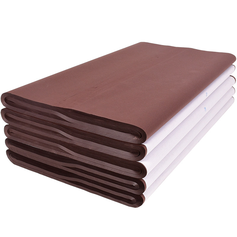 四尺咖啡色局条宣纸100张装裱字画距条距线包边纸黑色剪纸裱画