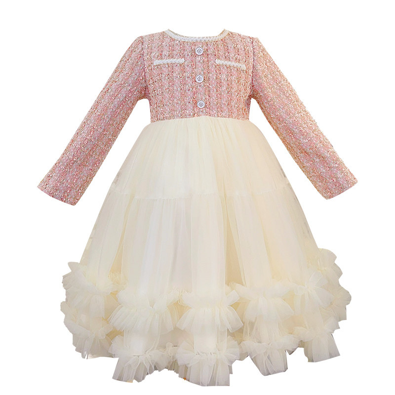 女童连衣裙秋冬款2024冬装新款儿童加绒公主裙礼服女孩冬裙子冬季,童装/婴儿装/亲子装,连衣裙,淘宝优惠券,粉丝福利购,淘宝优惠卷