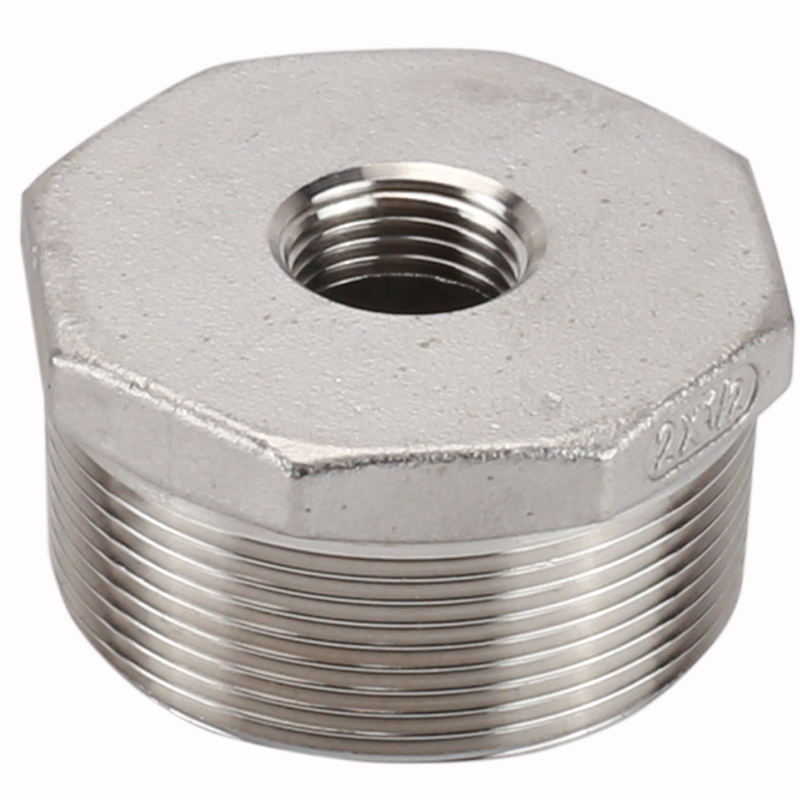 2/2.5/3/4寸304不锈钢补芯内外丝接头4分6分1寸水管变异径转接头