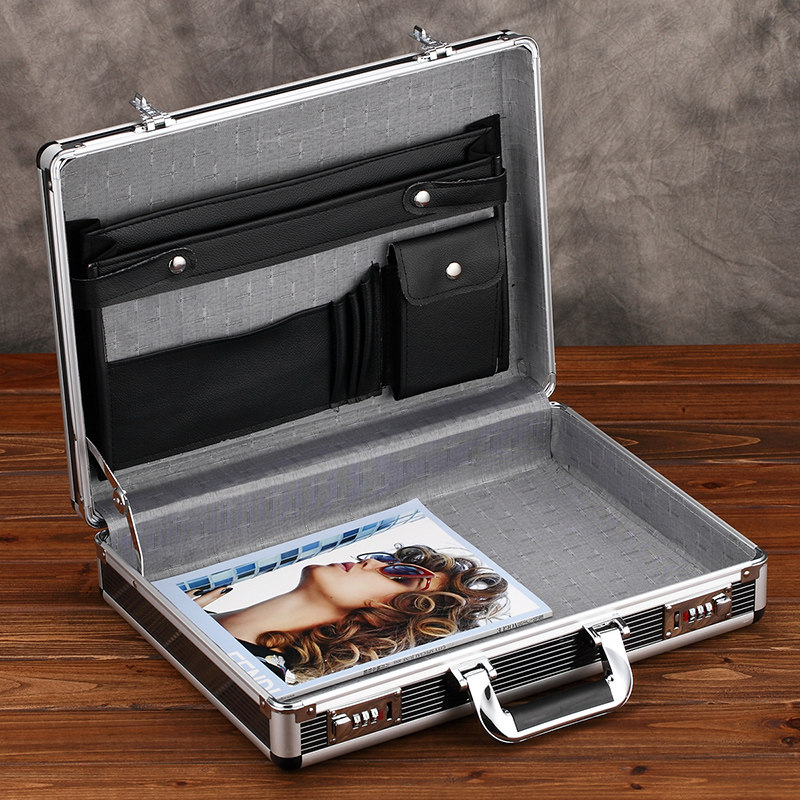 车载防盗密码箱家用保险箱笔记本电脑商务公文资料收纳箱入衣柜