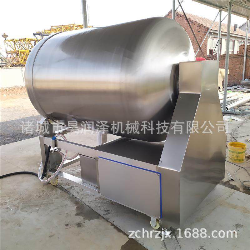 肉制品液压滚揉机 不锈钢倾斜式真空滚揉设备 商用全自动滚揉机,清洗/食品/商业设备,肉制品加工设备,淘宝优惠券,粉丝福利购,淘宝优惠卷