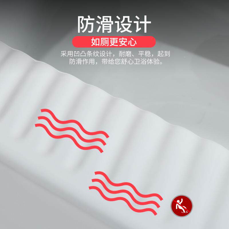 /牌便器家箭用19蹲坑式冲水箱整套装防臭大便工程酒器店蹲蹲厕便