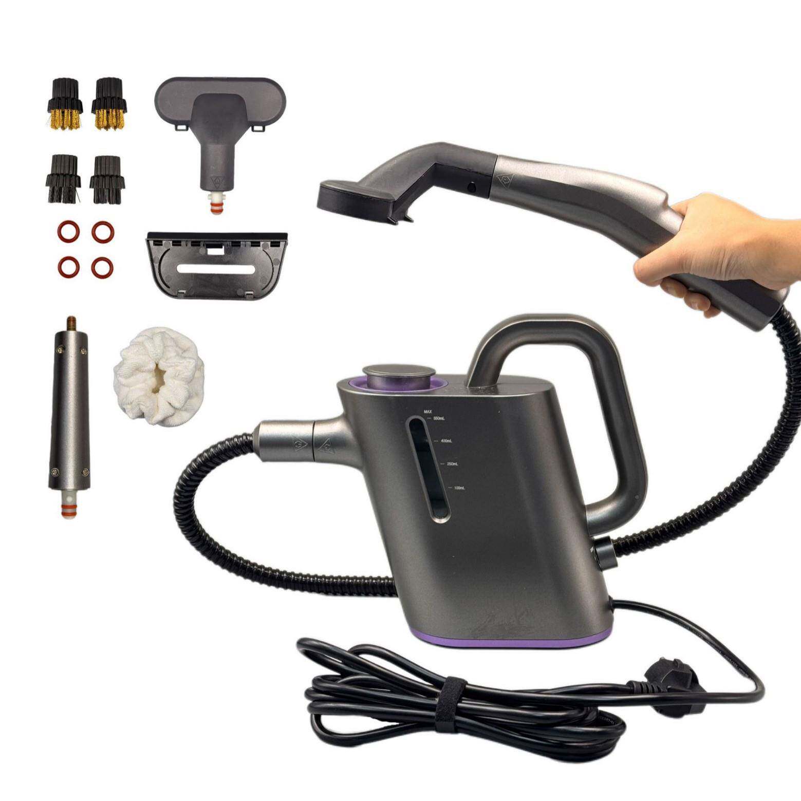 专业109高温汽清洗机机手持多能清洁沙发蒸地毯功油烟窗帘床垫空