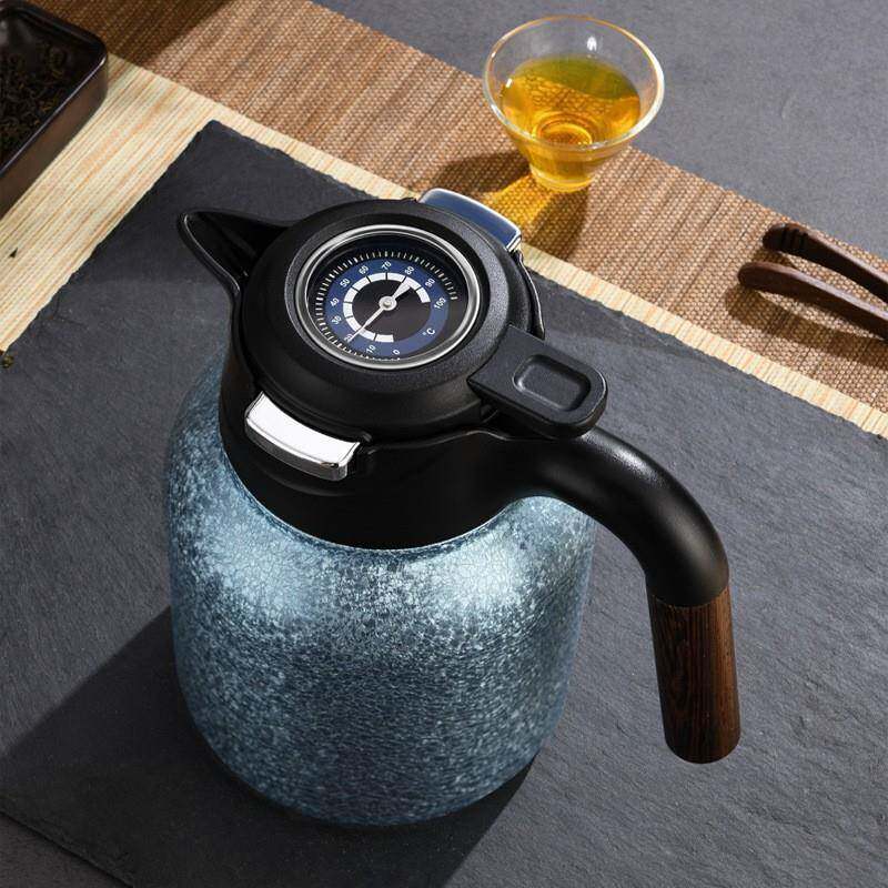 高纯729钛焖茶壶商温务办公大容量专业闷泡白端茶陈炉皮围煮茶保